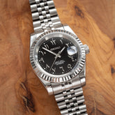 Mod Datejust Arabic Black