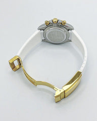 Oysterflex wit/gouden armband