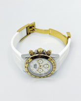 Oysterflex White/Gold Bracelet