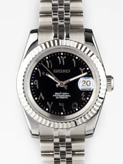 Mod Datejust Arabic Black